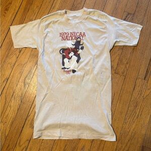 1979 Vintage NCAA National Kansas City White T-Shirt